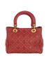 Medium Supple Lady Dior, &pound;2,200, Handbags, Red, Leather, Back view